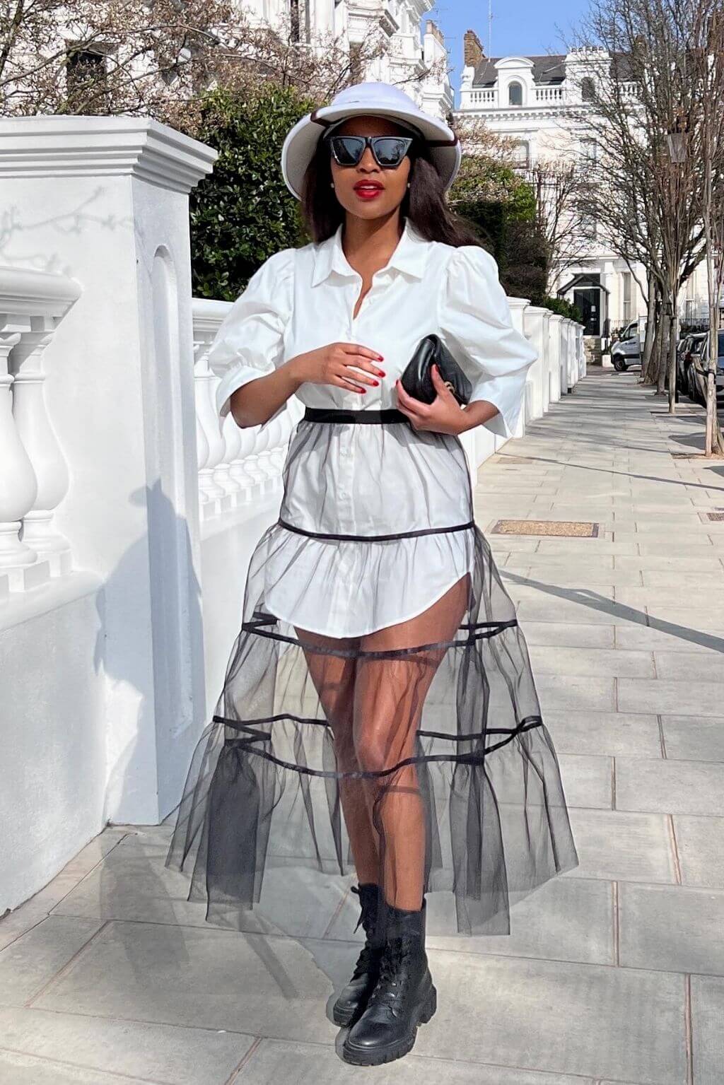 Fashionshilla's Tulle Skirt Set is made of High Quality material that's stretchy and lightweight and super soft.