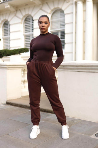 Our Chocolate Brown Body Sleeve provides you a sexy look that fits in with your fall wardrobe. It can be styled in a number of ways with a plain tee, blazer, and light jeans. For a night on the town you can pair it with heels and party dress. So grab yours now and have fun!