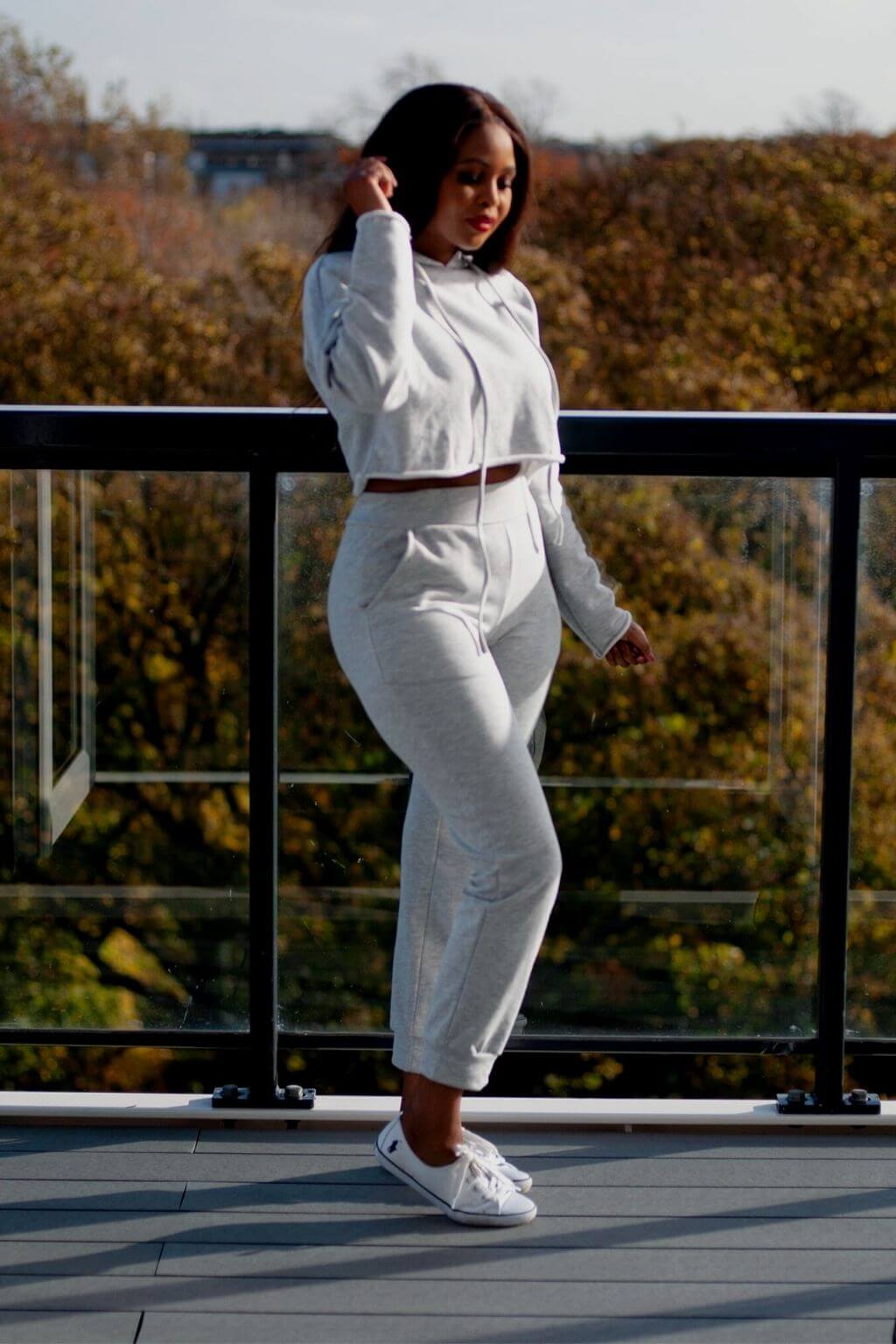 High Waist Jogger Set Autumn