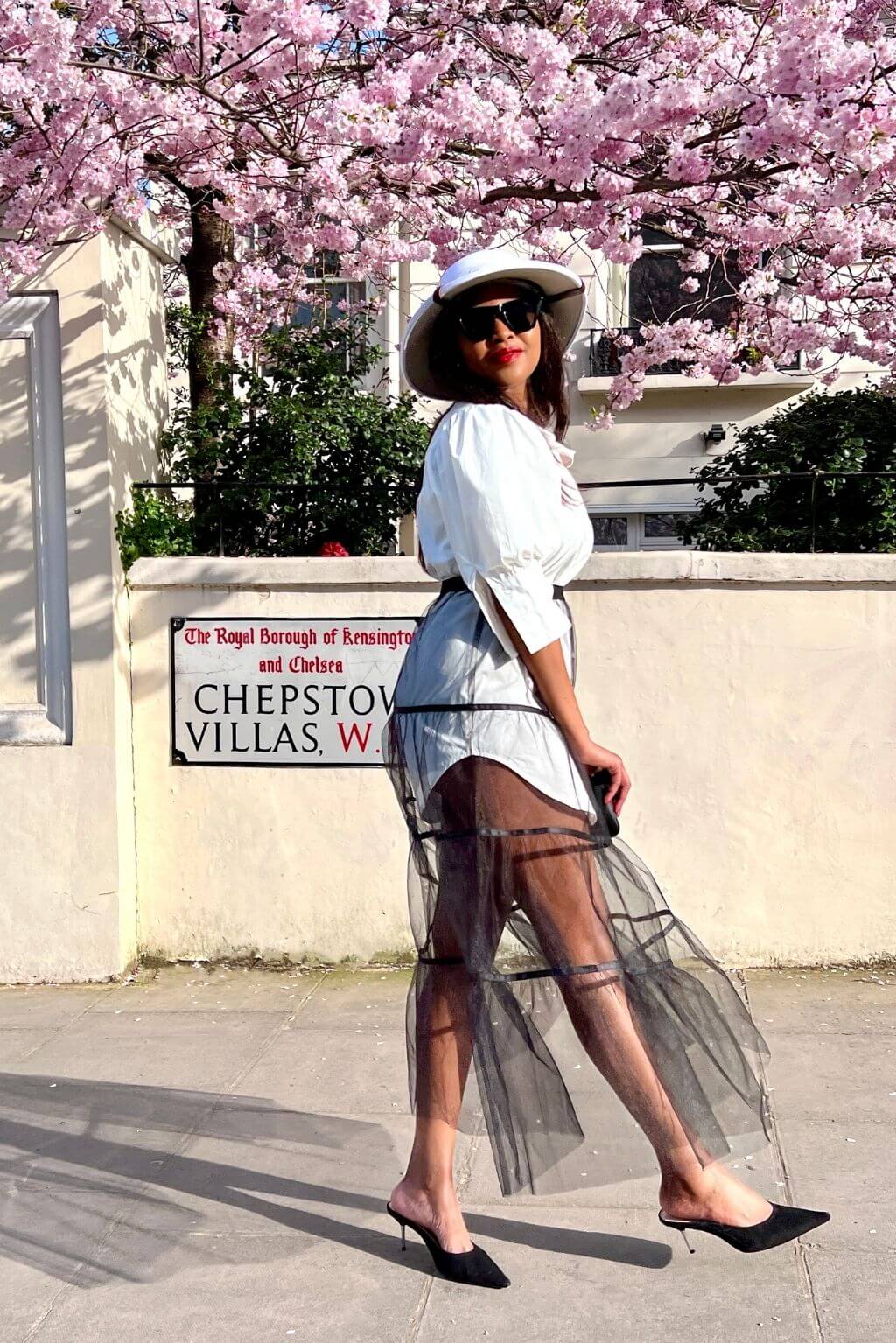 Style tulle skirt set with London in your mind